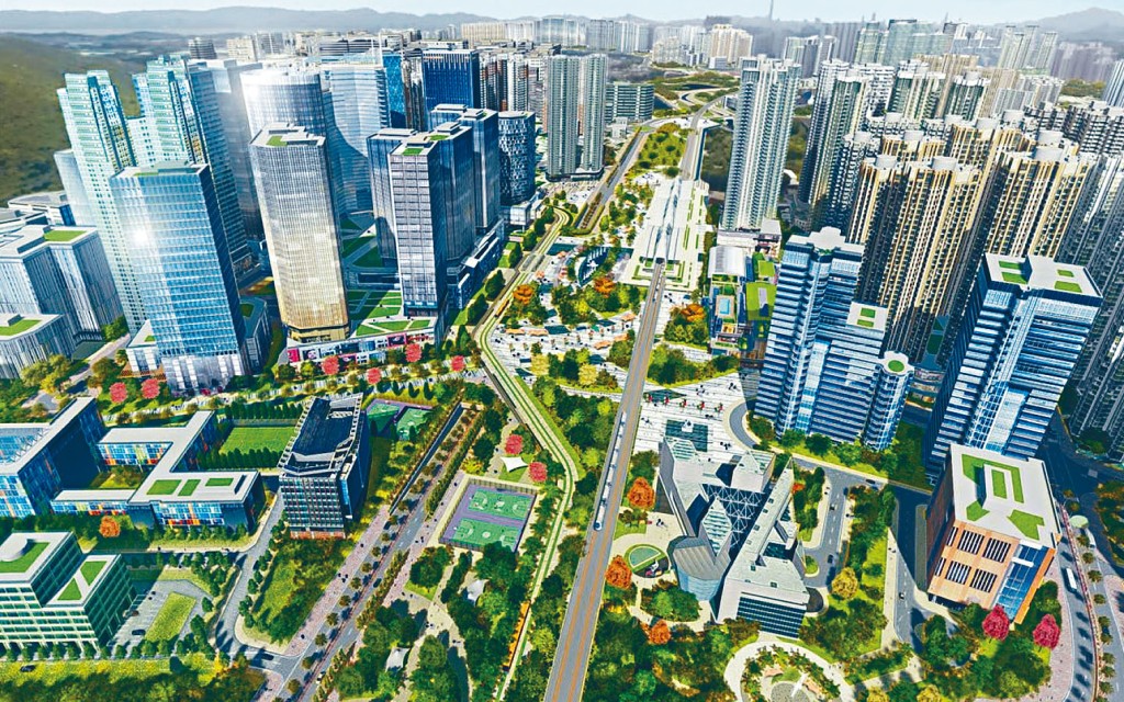 ■洪水橋站預計於二○二四年動工建造，將在二○三○年竣工。