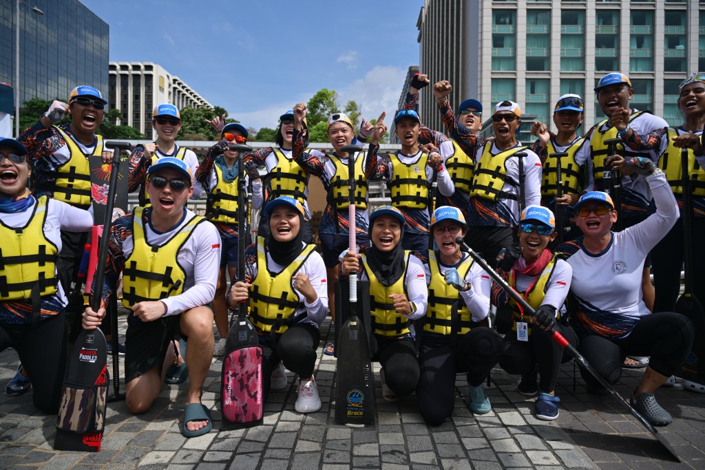 印尼隊伍KDB Jakarta Dragon Boat Club首次來港參賽。