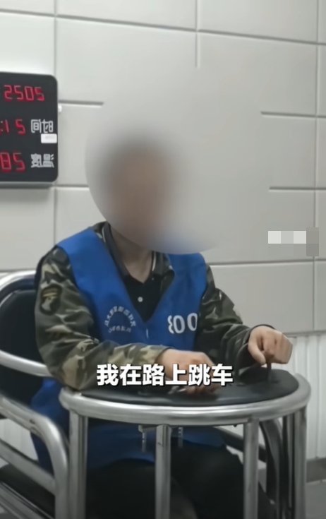 何男自述逃命經過。