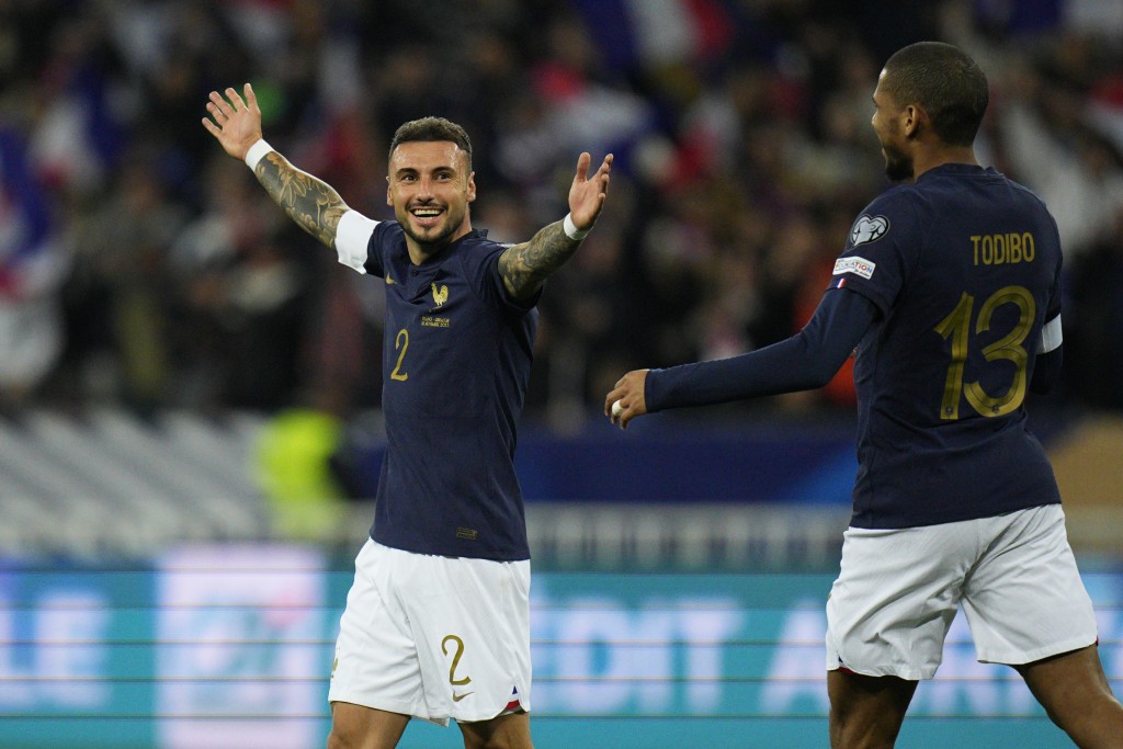 法国锁定2024欧国杯决赛周Pot1种子席位。美联社