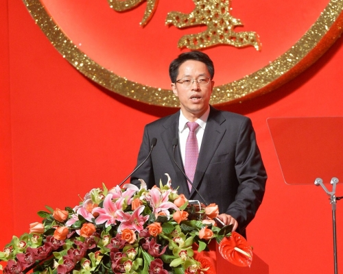 中联办主任张晓明。资料图片