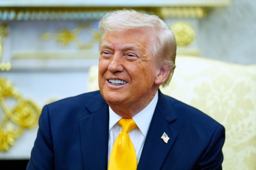 特朗普紀念金幣設計過關，將投入生產。美聯社