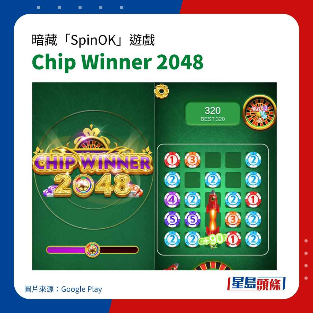 暗藏「SpinOK」手机病毒游戏｜Chip Winner 2048