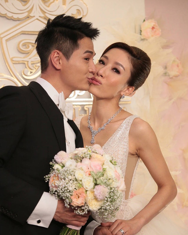 楊茜堯與老公羅子溢。