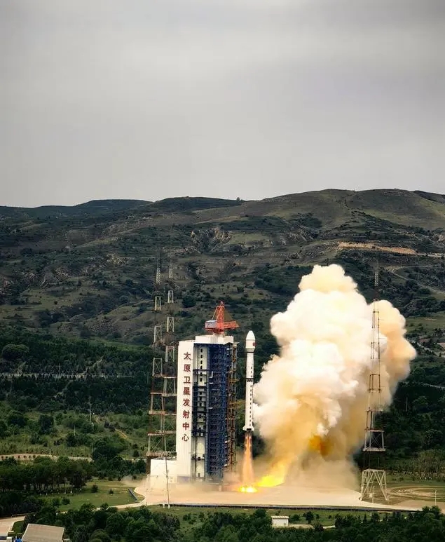 高分十一號05星發射成功。 新華社