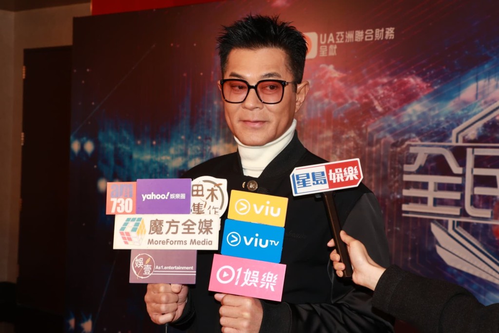 古天樂讚向華強提攜後輩撐《尋秦記》。 古天樂讚向華強提攜後輩撐《尋秦記》。