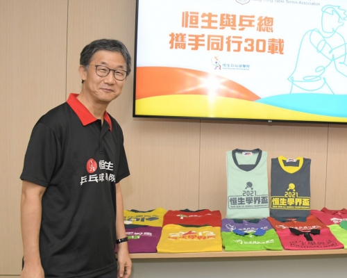 余國樑說,希望乒乓球中心明年可以啟用。
