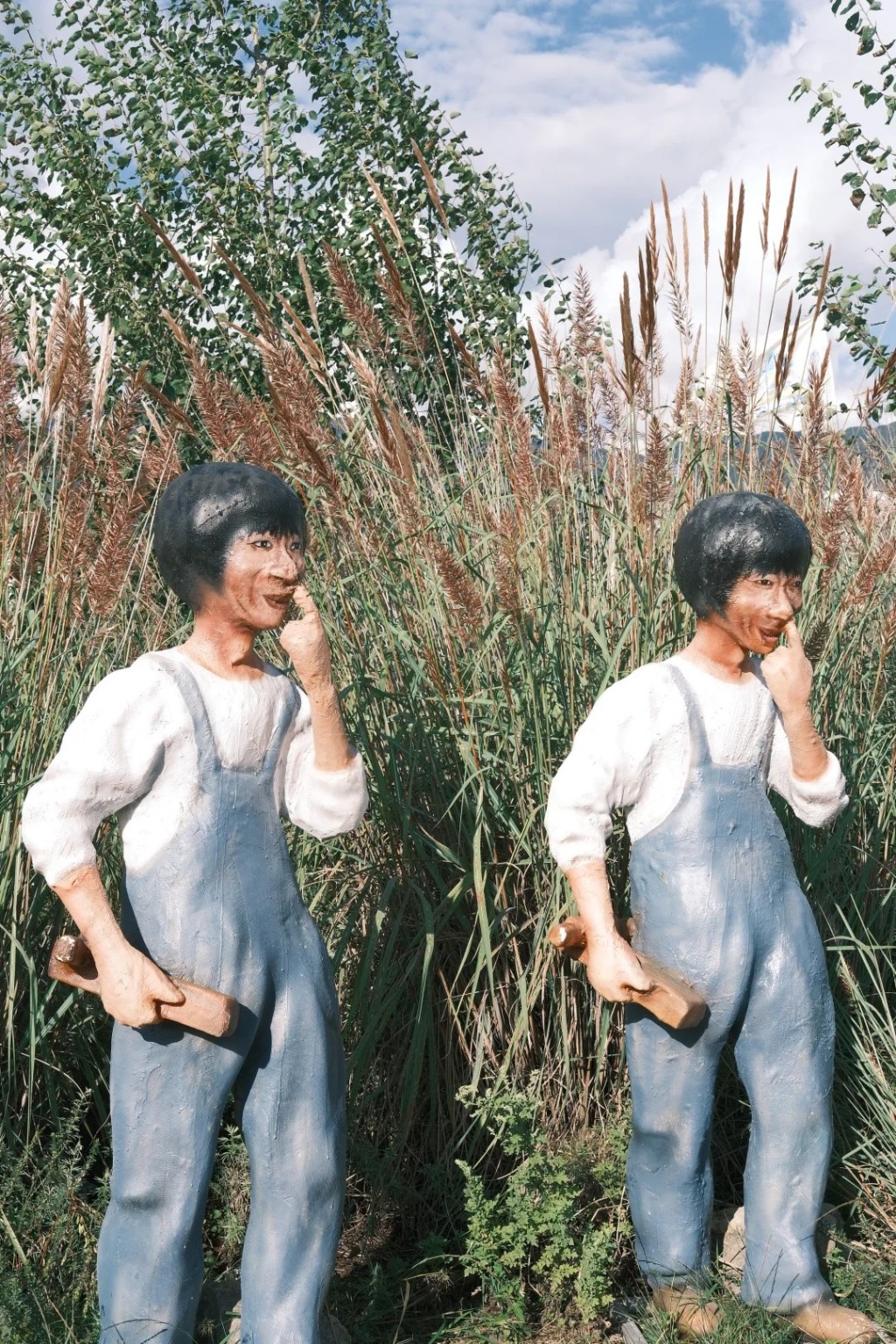 內地藝術家喬小刀為女兒建造的荒野之國，魔幻感滿滿。小紅書＠大三酉窩