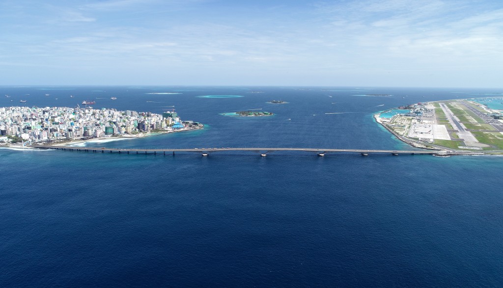 马尔代夫风景美丽。