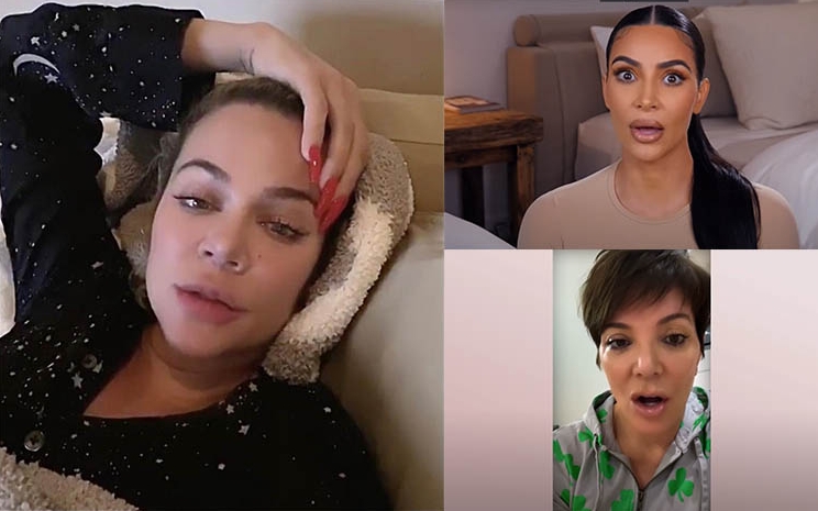 美國真人騷女星Khloe Kardashian在節目自爆今年3月確診新冠肺炎，病情嚴重，嘔吐、頭痛，咳嗽讓她十分痛苦。