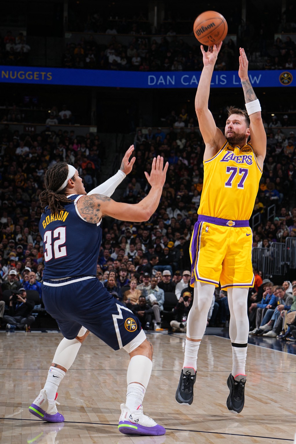 當積今戰攻入38分、13籃板和10助攻的大三元表現。AFP