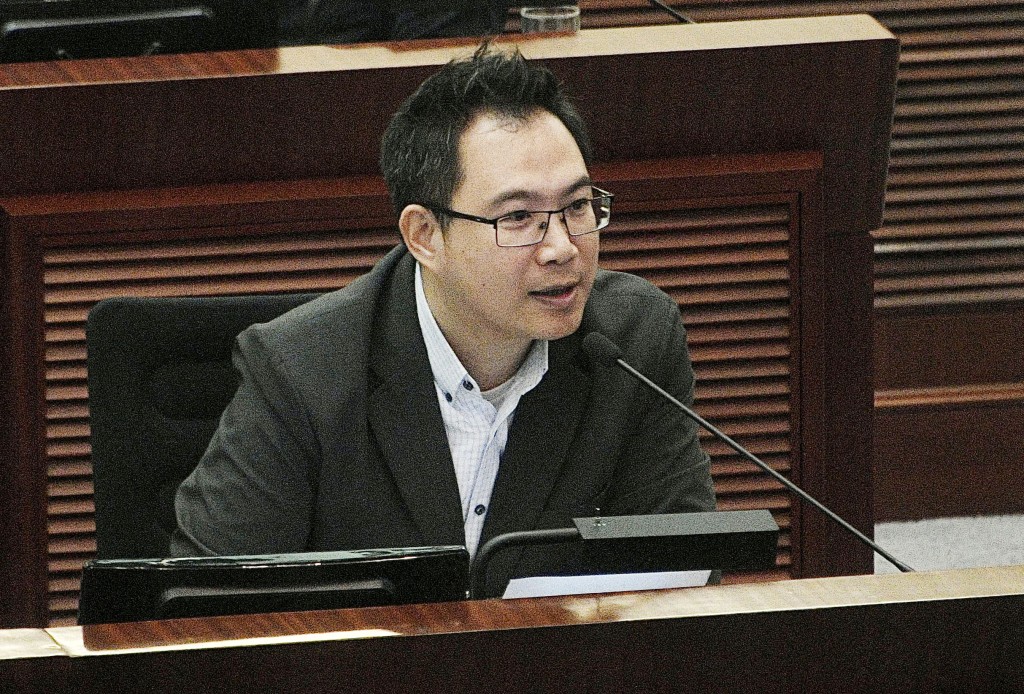 九龍中直選議員楊永杰。