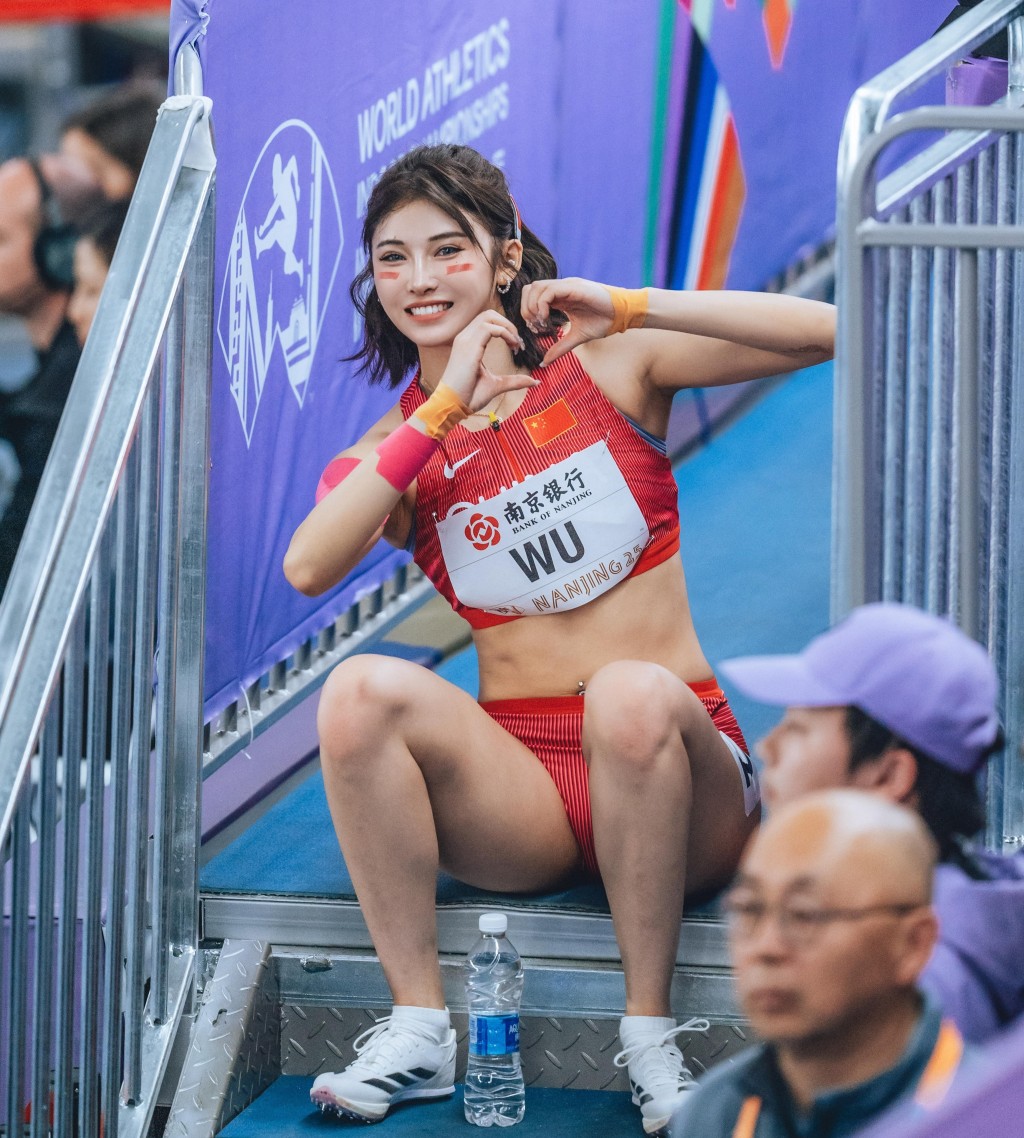 吳艷妮今年成績不斷進步。微博@吳艷妮 吳艷妮今年成績不斷進步。微博@吳艷妮