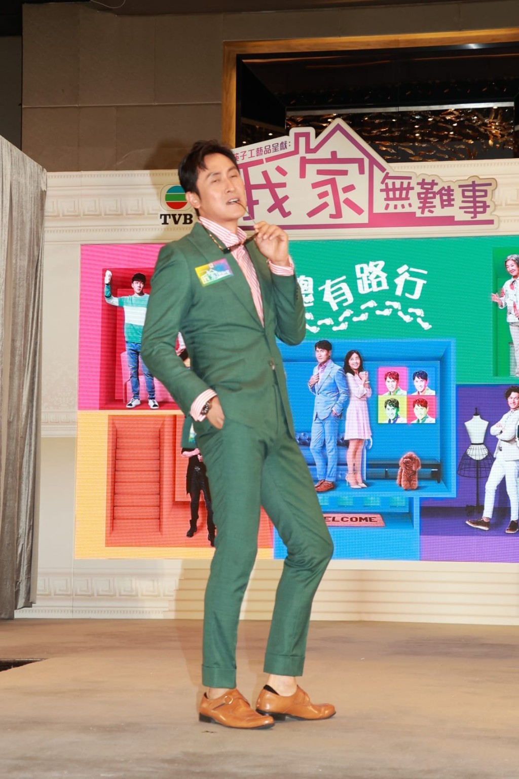 馬德鐘透露今次角色會自嘲及自滿,在對白上也絞盡腦汁。