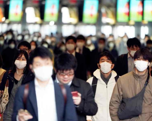 東京都是全國確診人數最多的地區。AP