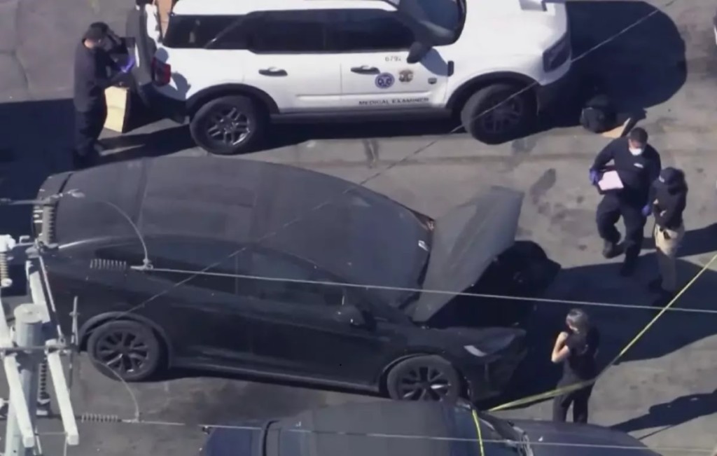 D4vd的Tesla座駕於10日在聖塔莫尼卡大道的汽車拖吊場內被發現，車內藏有一具被肢解及嚴重腐爛屍體。