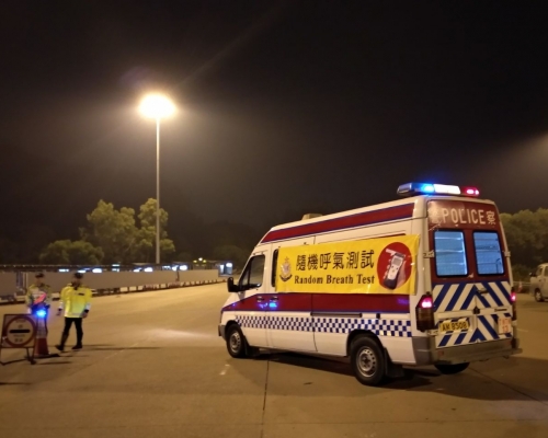 警方在新界北總區內多個地點進行「火炬」行動。