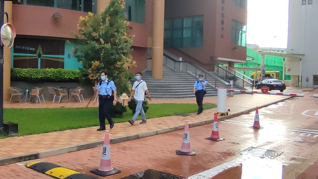 警方到場調查。