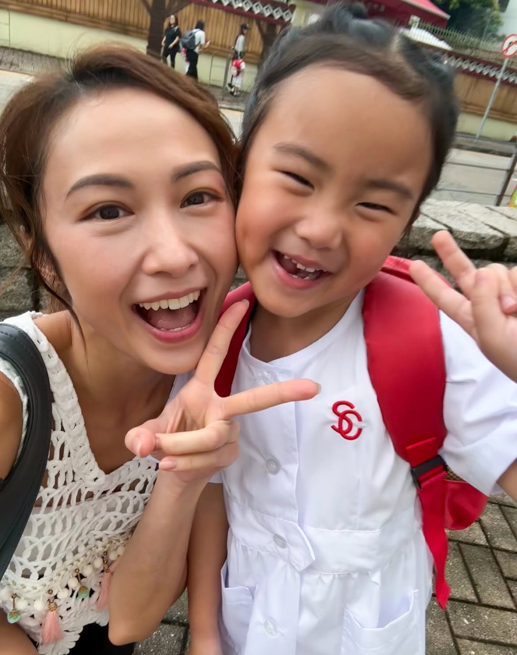 湯怡的女兒「麥QQ」已經K3。