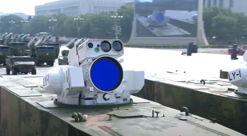 LY-1激光防空系統。央視