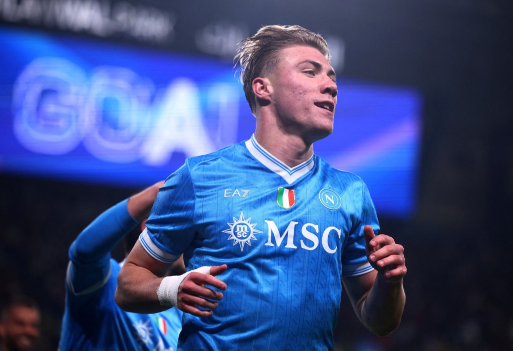 拿玻里殺入意大利超級盃決賽。路透社