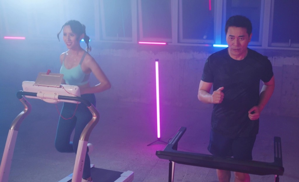  梁菁琳和歐瑞偉非常跑得。