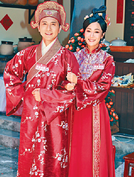 ■朱智贤与黄子恒日日开工都爆汗。 ■朱智贤与黄子恒日日开工都爆汗。