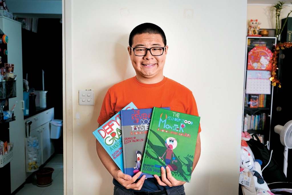 自閉症畫家譚皓之（Justin）近月出版兒童繪本。