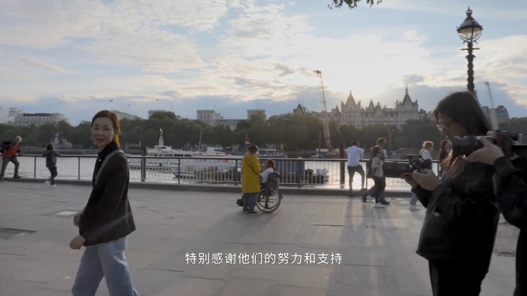 張曼玉與夏永康合作無間。 張曼玉與夏永康合作無間。