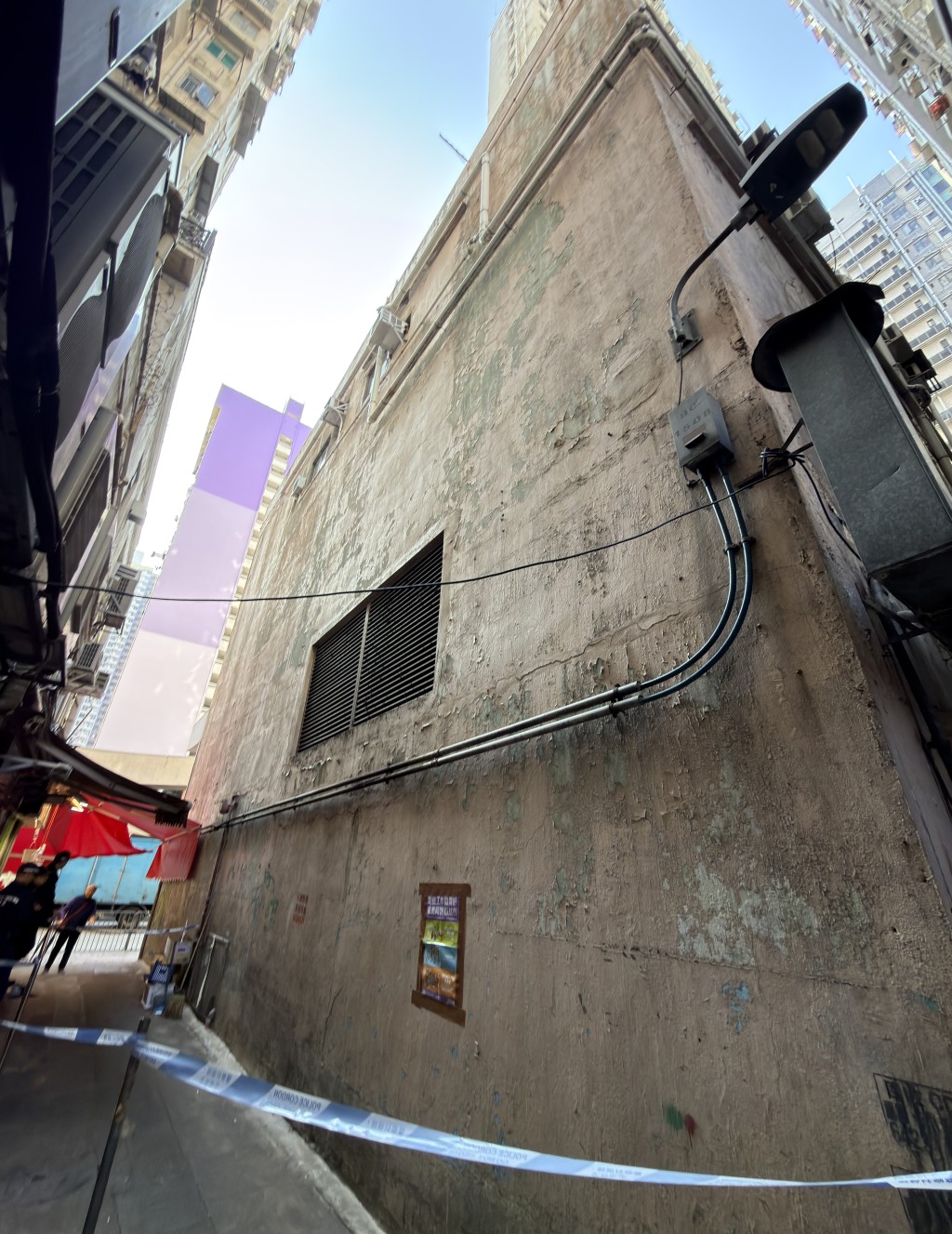 事發現場是興芳路188至190號後巷。