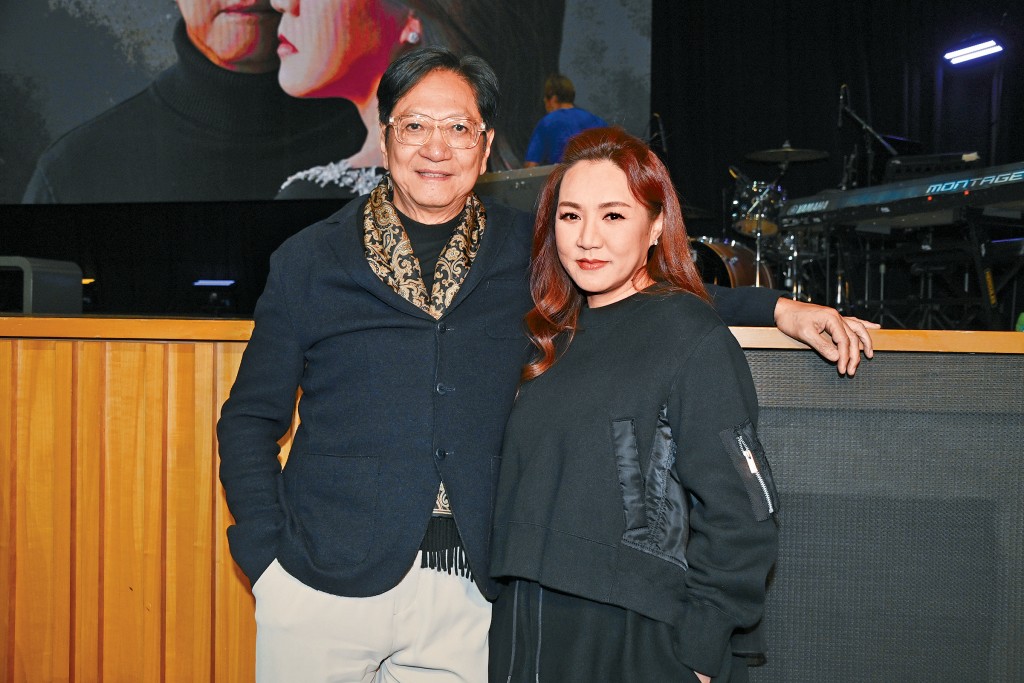 陈友与黎瑞恩合作的音乐剧《娱乐圈夫人》，前晚完美落幕。