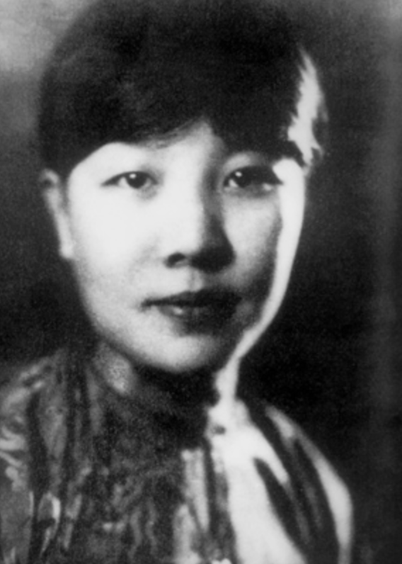 冰心，1923年攝。