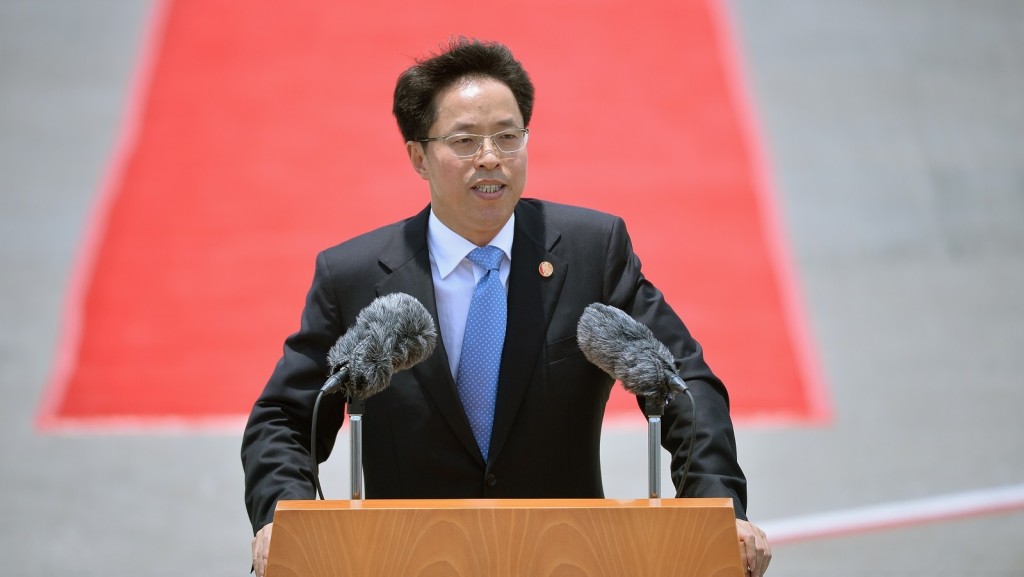 張曉明獲任命為全國政協副秘書長。資料圖片