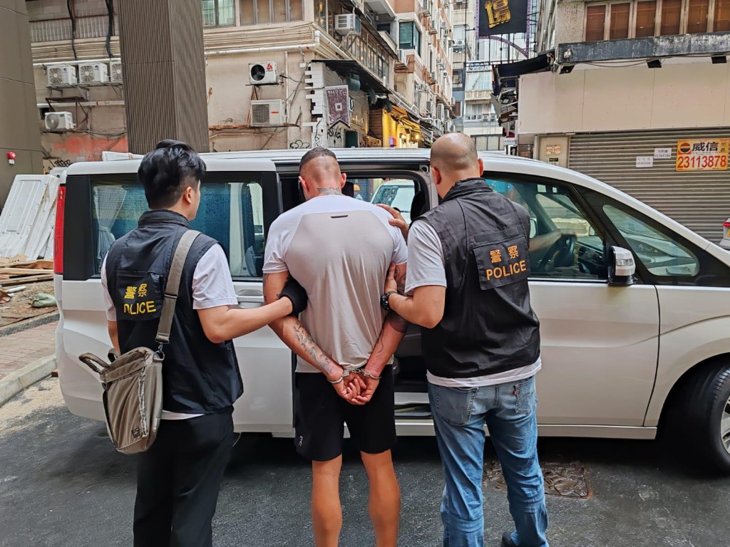 被捕的31歲男子為保加利亞籍。 被捕的31歲男子為保加利亞籍。