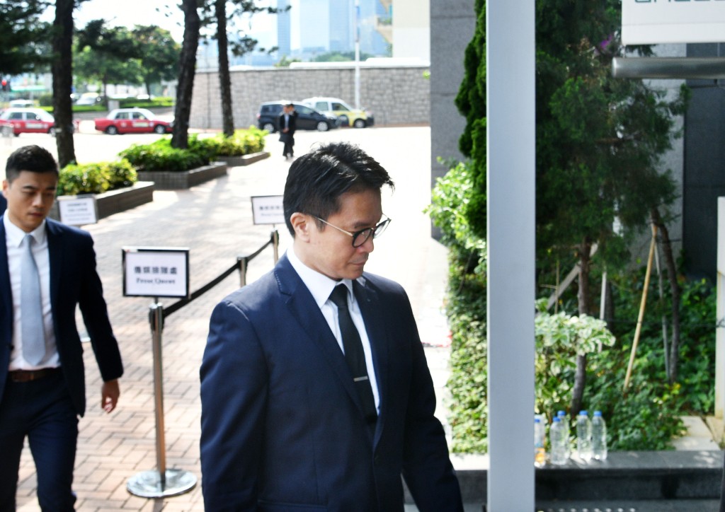 消防處副消防總長（機構策略）霍振明。何健勇攝