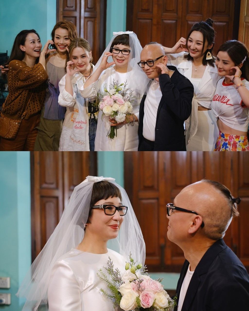 今次高海寧的父母補拍婚照，幕後功臣是容祖兒、蔡卓妍及鍾欣潼。