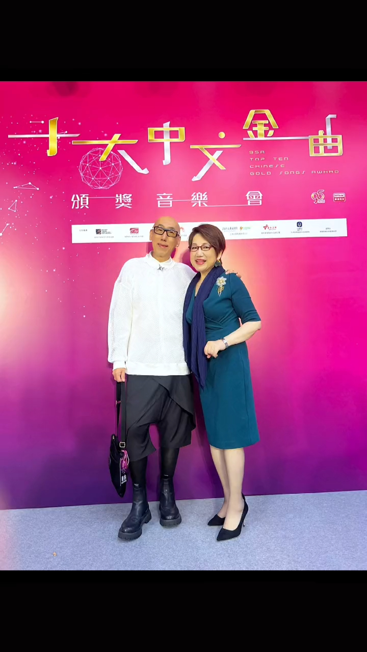 張學潤5月初曾返港出席十大中文金曲頒獎禮。