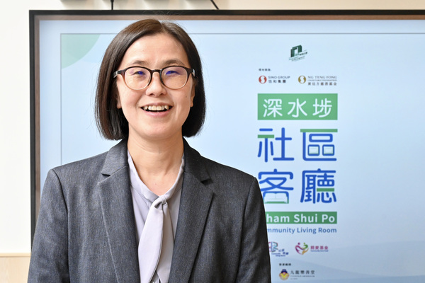 陈丽珠表示，计划希望改善劏房户的生活质素，增加对社区的归属感。