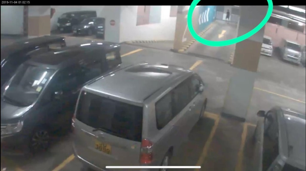 尚徳邨停車埸閉路電視畫面