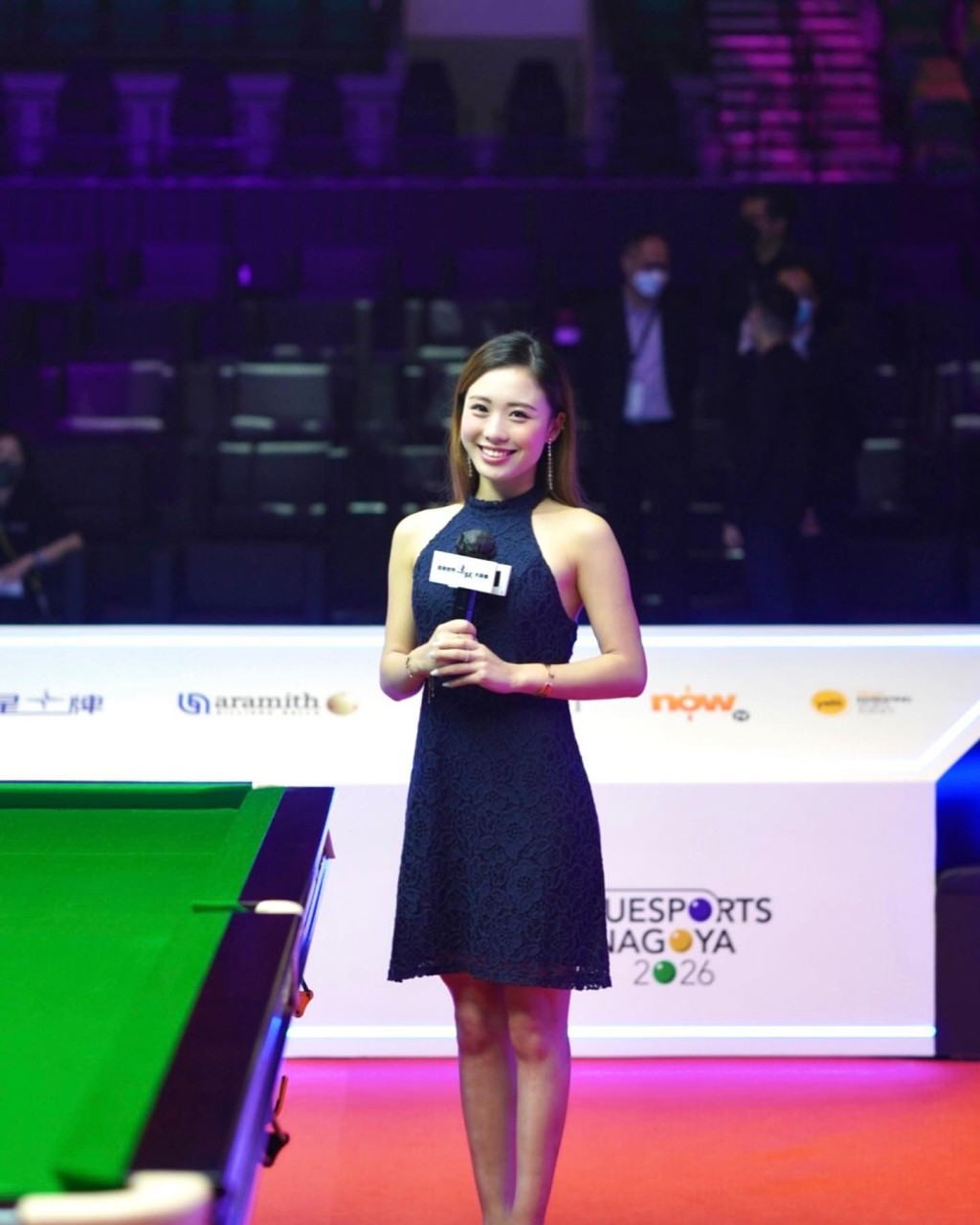 马晓晴曾担任“香港世界台球大师赛2022”司仪。