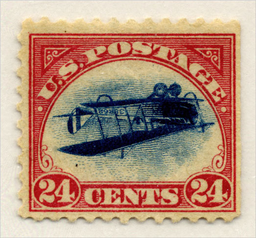 世界10大最珍贵邮票｜7.倒置的珍妮
