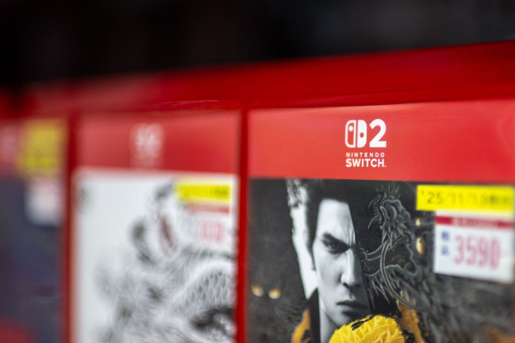 日本区Switch 2售价将加价20%。法新社
