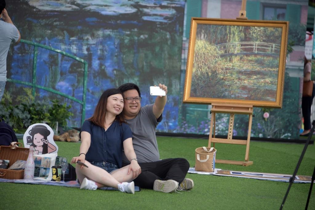 充滿藝術格調和法國風情的莫奈花園。