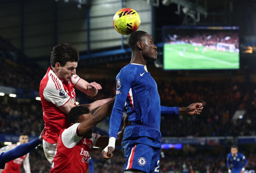 車路士1：1阿仙奴。路透社