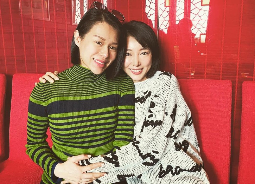 胡杏兒早前身在北京也約馬賽聚舊。