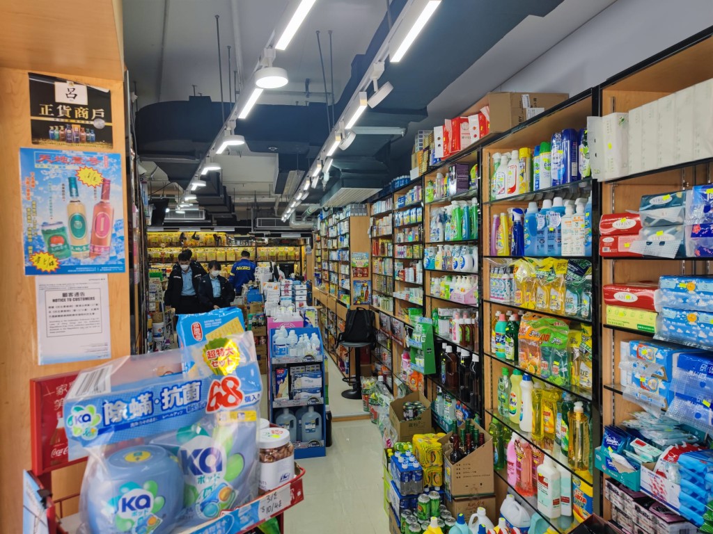 警員到場調查。梁國峰攝