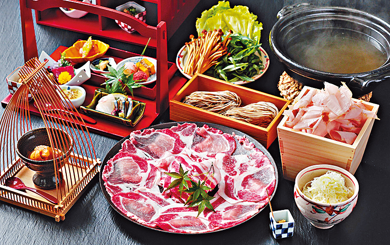 ●客人可嘗到以黑豚等地道食材入饌的豐富美食。