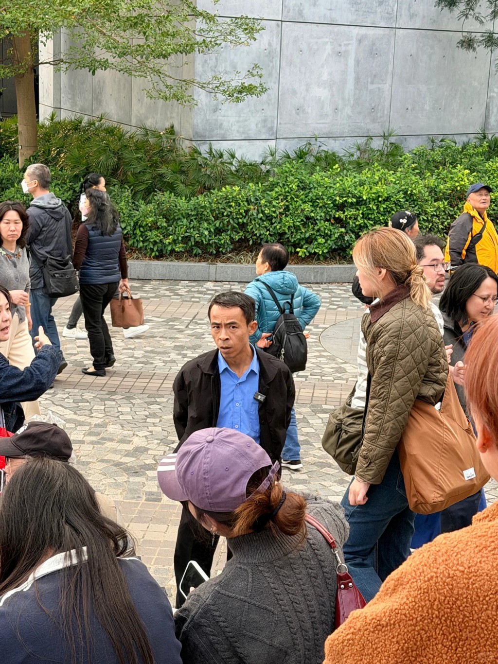 景德鎮網紅「雞排哥」來港引起注目。小紅書 景德鎮網紅「雞排哥」來港引起注目。小紅書