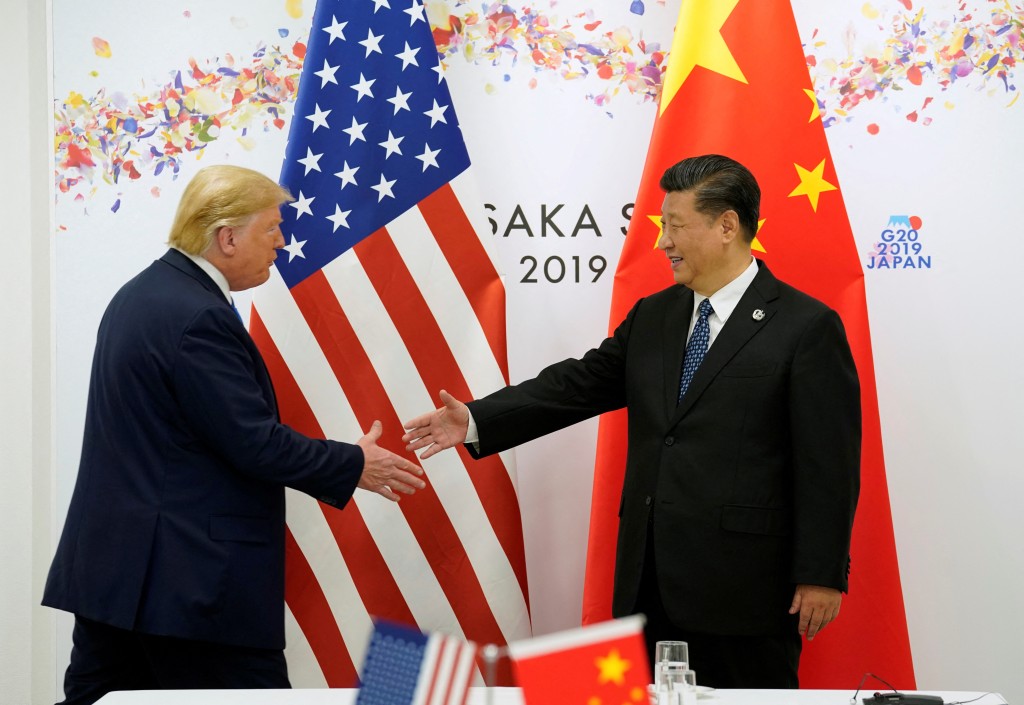 特朗普自稱很喜歡中國國家主席習近平。路透社