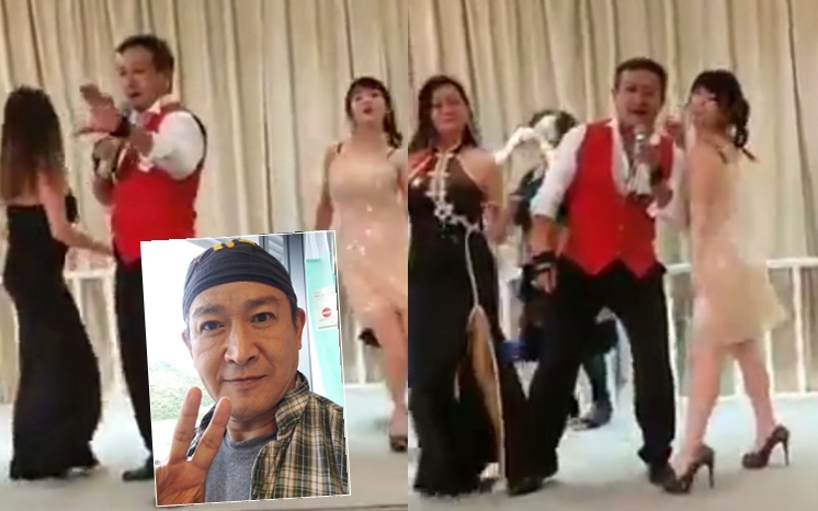 有网友流出一段麦德罗上台演唱疑「播毒」短片，令他嬲爆话被诬蔑。